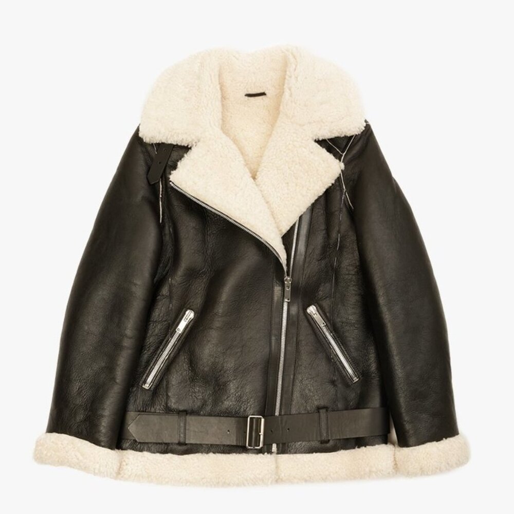 LTH JKT genuine shearling coat